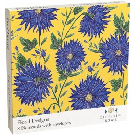 Museums & Galleries Catherine Rowe Floral kortmappe med 8 dobbeltkort inkl. kuvert