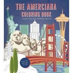 Malebog, The Americana Coloring Book