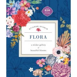 Klistermærkebog, Flora - Sticker Studio