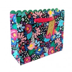 The Art File gavepose, Bright and Bold Floral Print, mellem
