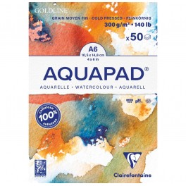 Clairefontaine Goldline Aquapad, A6