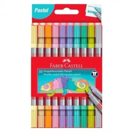 Faber Castell tyk/tynd tusch, pastel