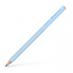 Faber Castell trekantet blyant jumbo, skyblå