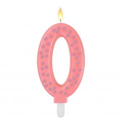 Legami - Maxi Cake Candle, kagelys - rosa 0 år