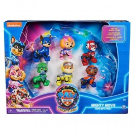 Paw Patrol, The Mighty Movie, Figurer, 6 stk.