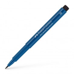 Faber Castell PITT artist pen brush, Indantherne Blue 247