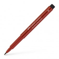 Faber Castell PITT artist pen brush, India Red 192