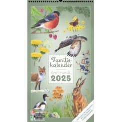 Familiekalender Året Rundt i Naturen 2025