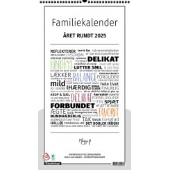 Familiekalender Mugge P's Ord 2025