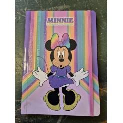 Disney blok, A5, linieret, Minnie Mouse