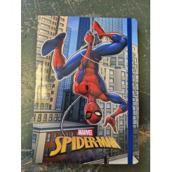 Marvel blok, A5, linieret, Spiderman