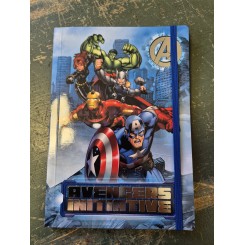 Marvel blok, A5, linieret, Avengers