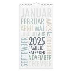  Familiekalender TrendArt, 2025